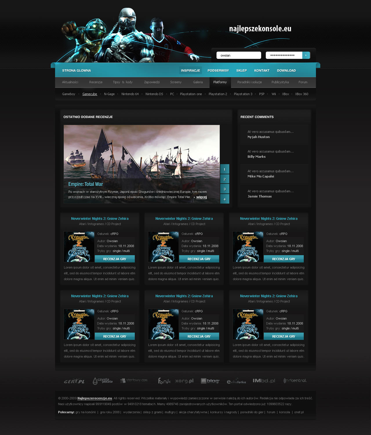 Gaming platform by owsian