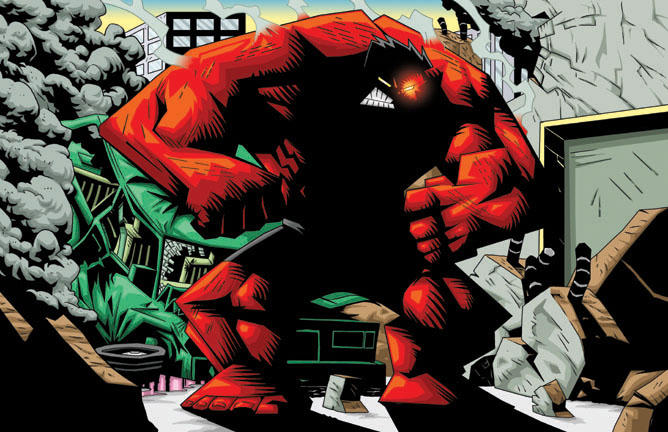 Rage of the Red Hulk by Madatom