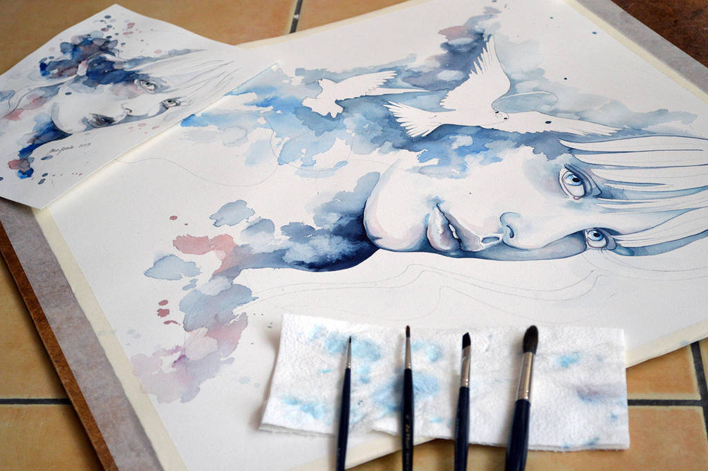 WIP - Faces of Persephone II by jane-beata