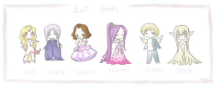 LoT: Gods by YaxeMoon