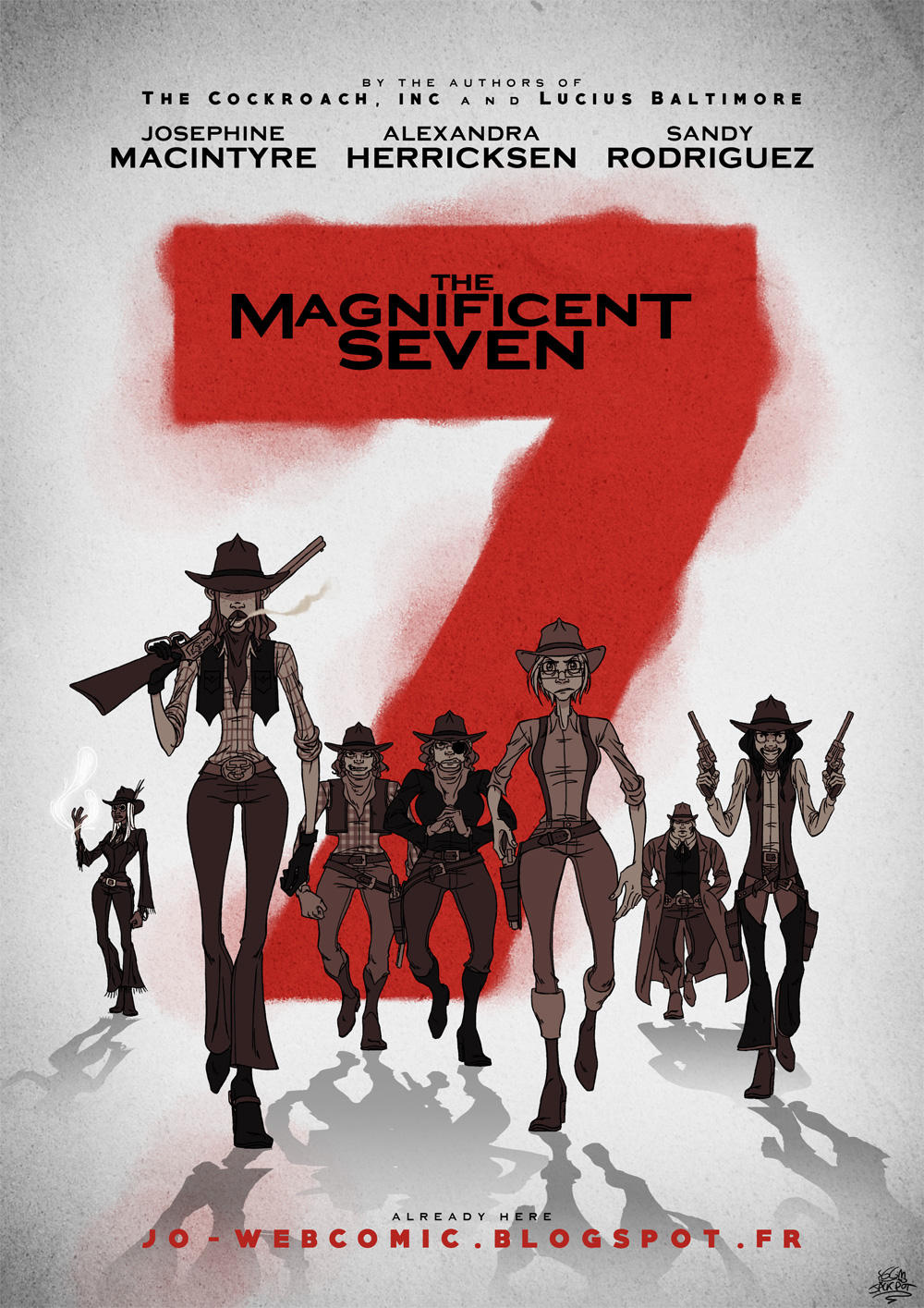 The Magnificent Seven - Jo AU by JackPot-84