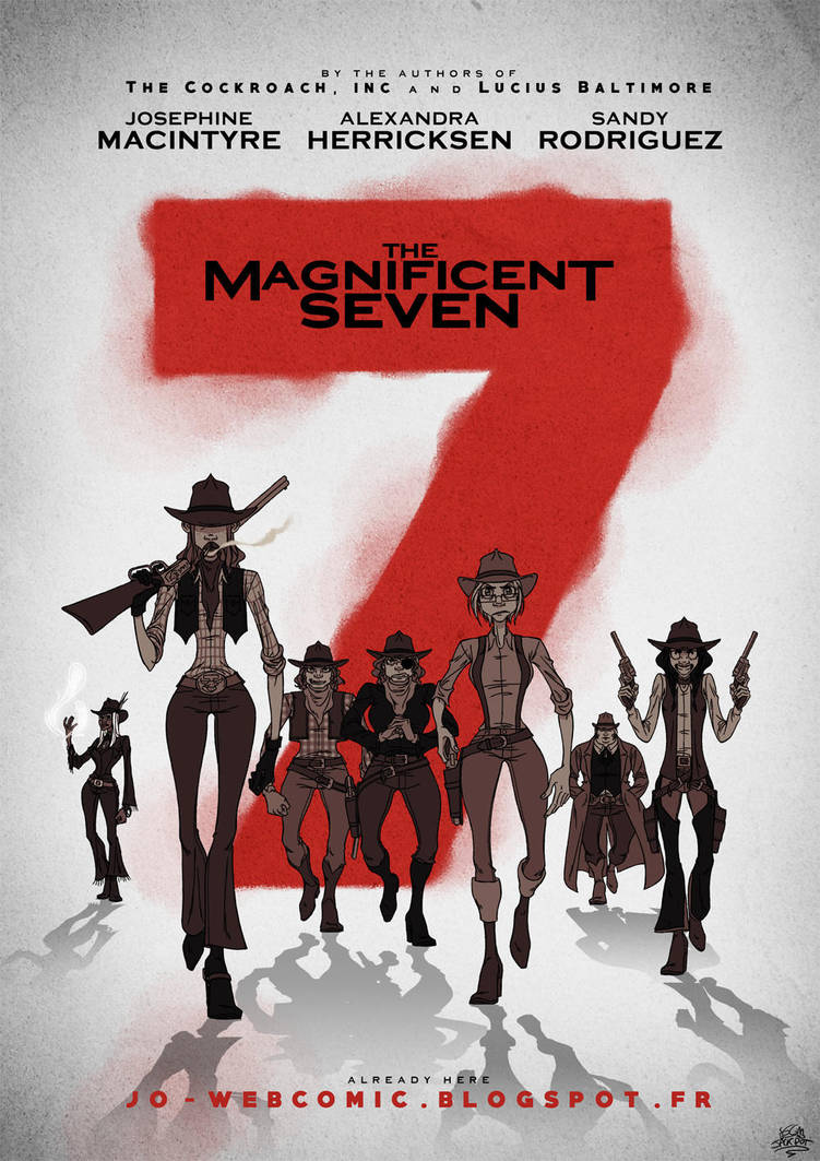 The Magnificent Seven - Jo AU by JackPot-84