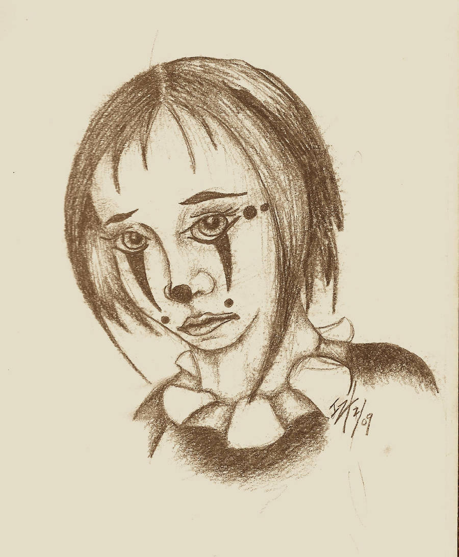 Sad Clown by IZ4dAntichrist on DeviantArt