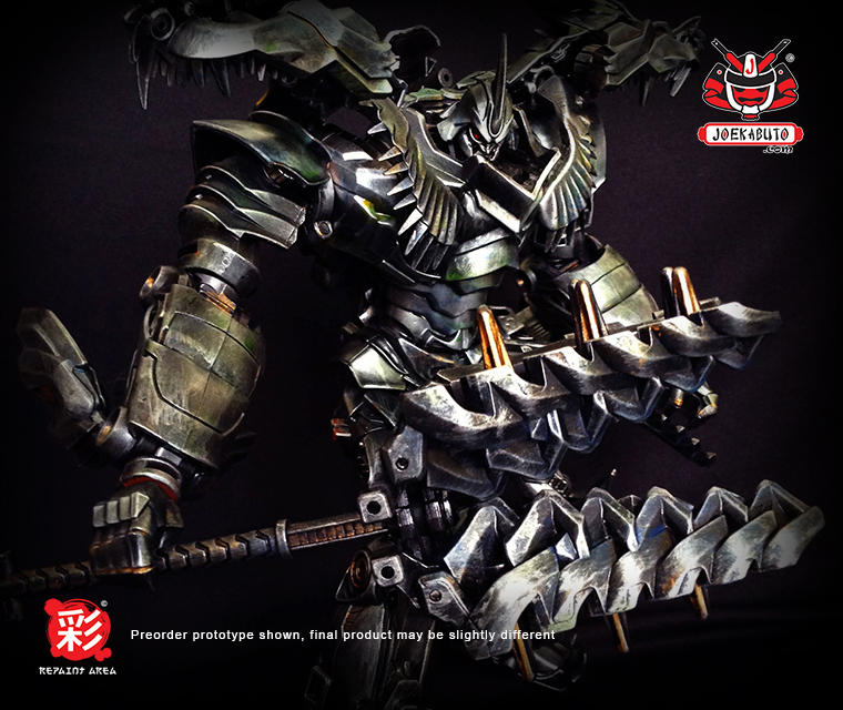 TRANSFORMERS AOE LEADER GRIMLOCK REPAINT MP 07 by wongjoe82