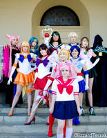 F12 - Super Sailor Scouts by BlizzardTerrak