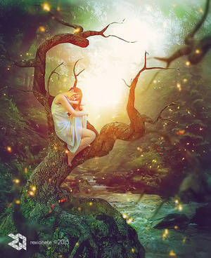 Fireflies Forest by Rexionete Fireflies Forest by Rexionete