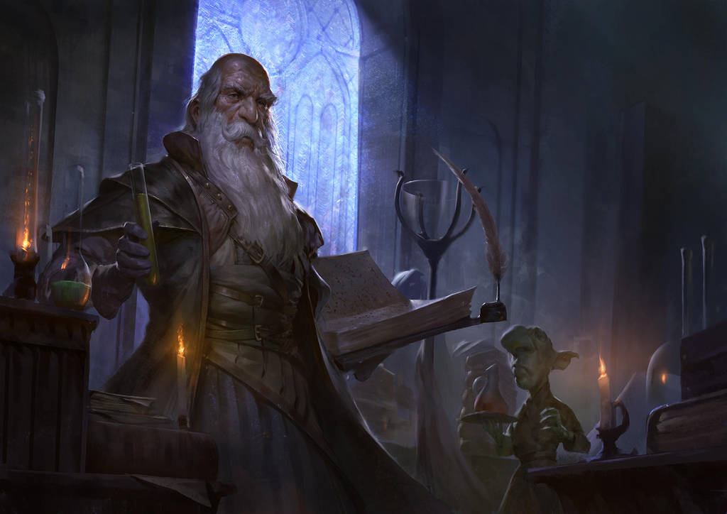 Alchemist's Workshop by Mischeviouslittleelf