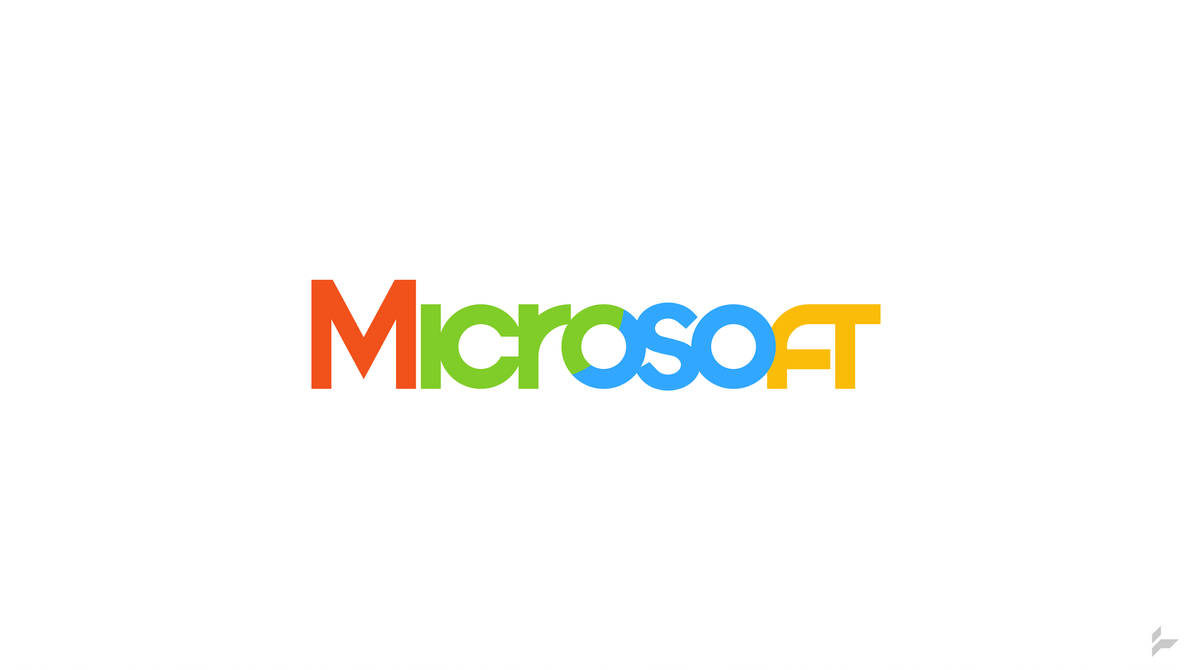Microsoft Logo Concept (Version 2) by Tecior
