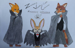 Zootopia Vampire Cape Costume (Requested) by 3TriArt