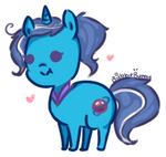Gift- sorcerushorserus by BubbIeBunny