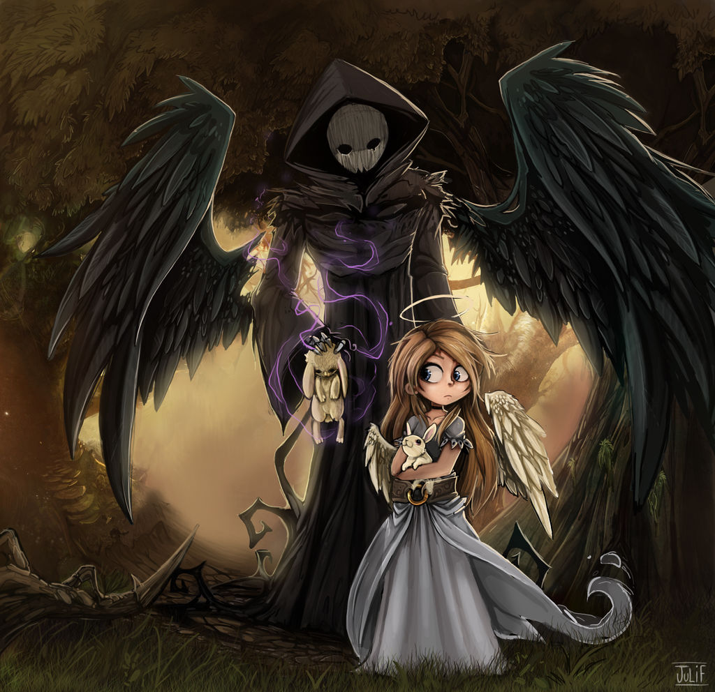 angel y muerte 2014 -mine is broken by julif-art