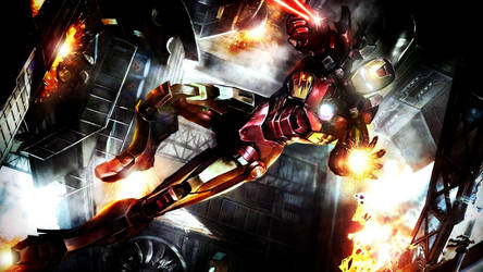 The Avenging Iron Man by ProfessorAdagio