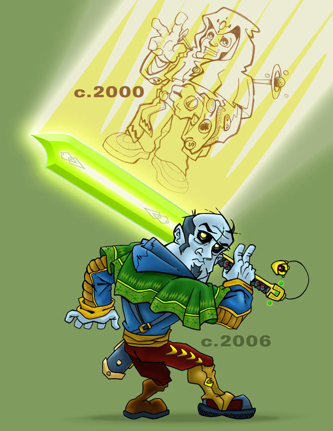 The Cosmic Monk by Haaspodge