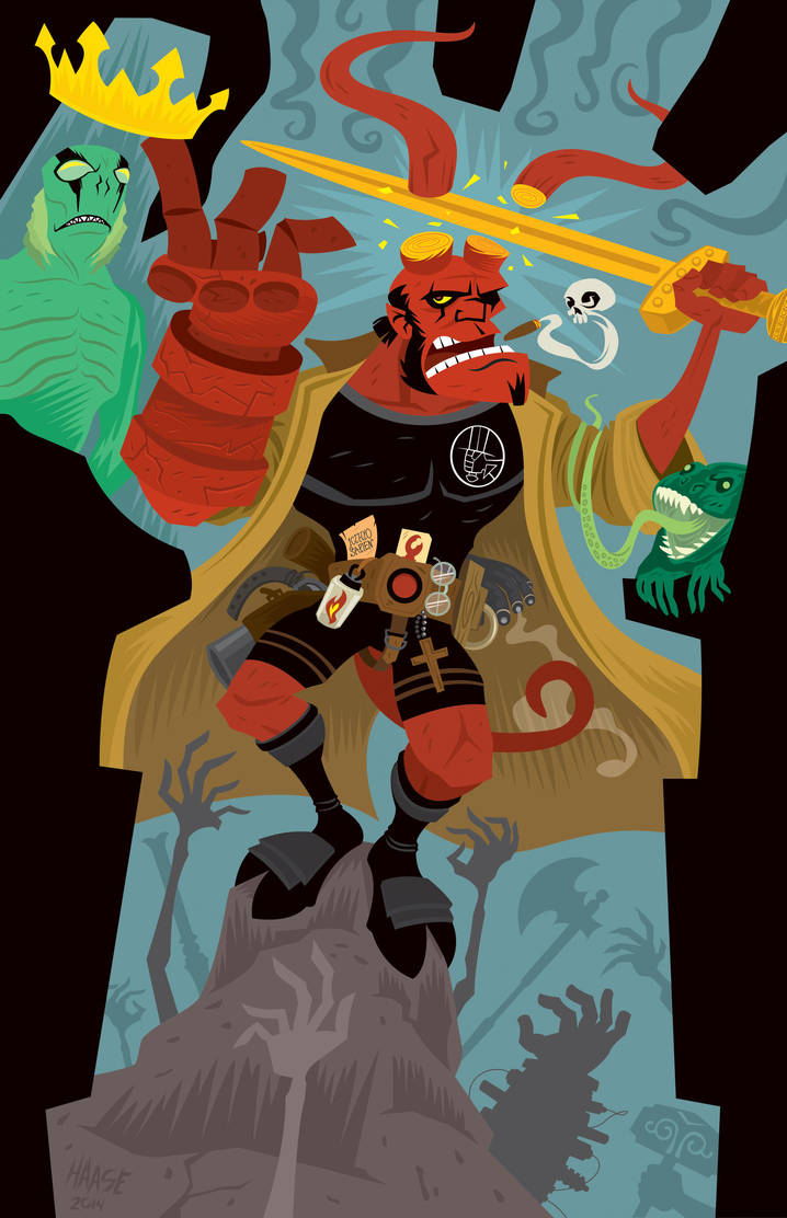 Hellboy 20th by Haaspodge
