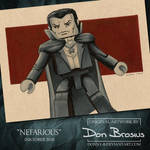 Inktober 2018 - Nefarious by Donny-B