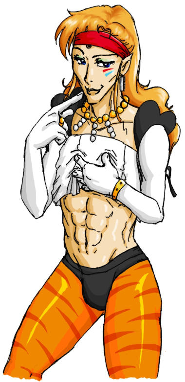 Ryuuji as Tiger's Eye by chatroomfreak