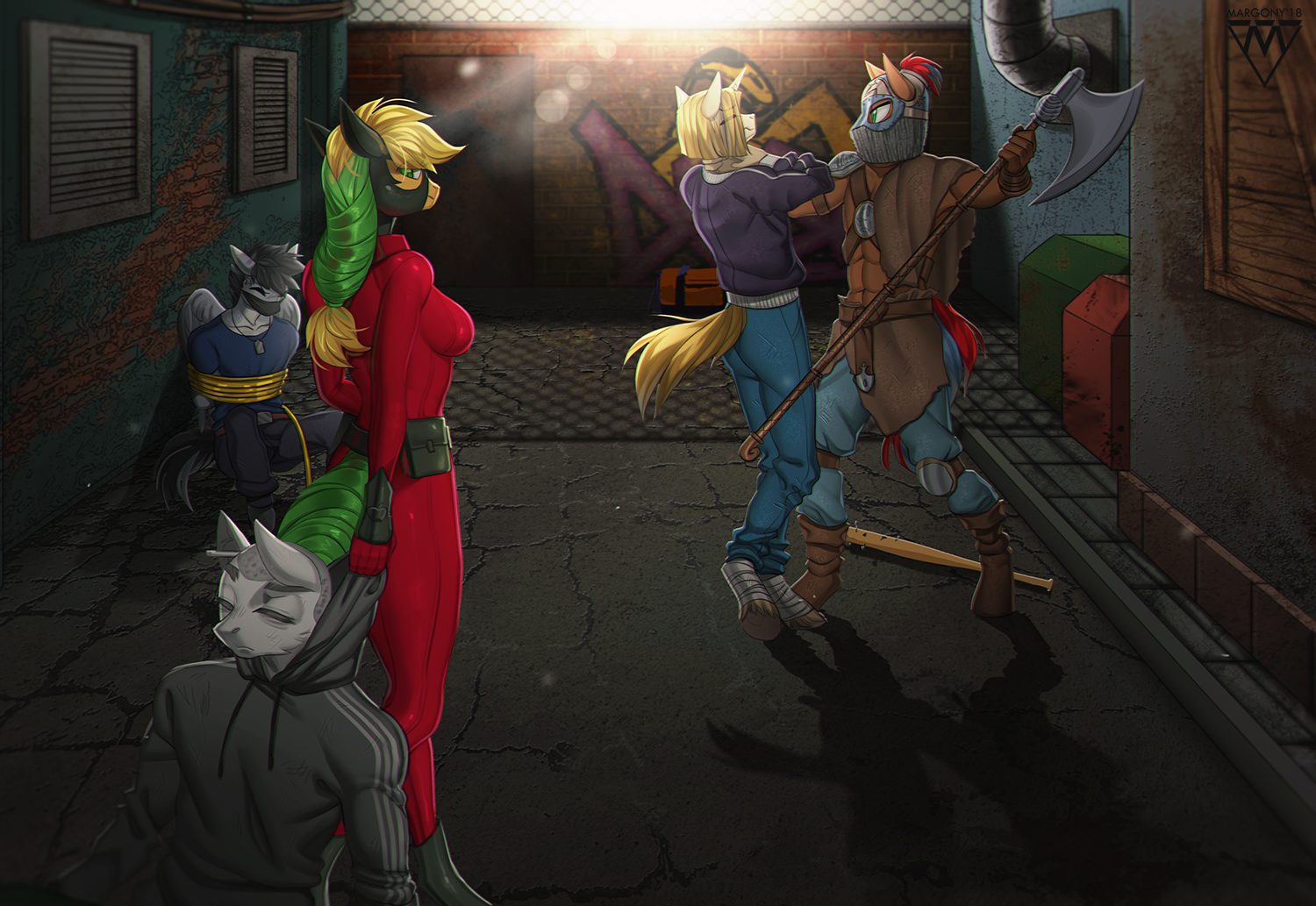 Guardian of the streets by Margony