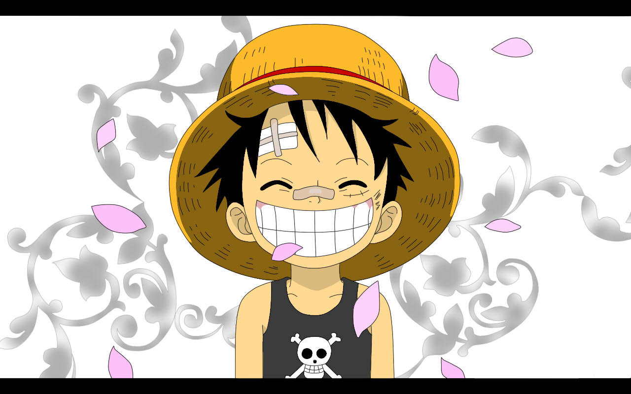 luffy smile luffy smile