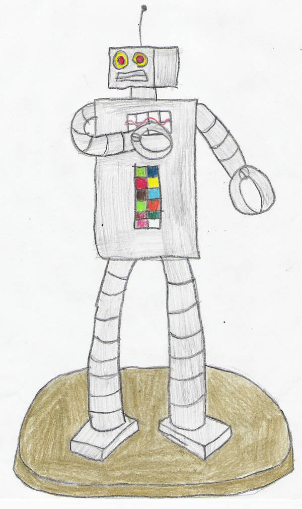 Robot Monument. by Rock-Raider