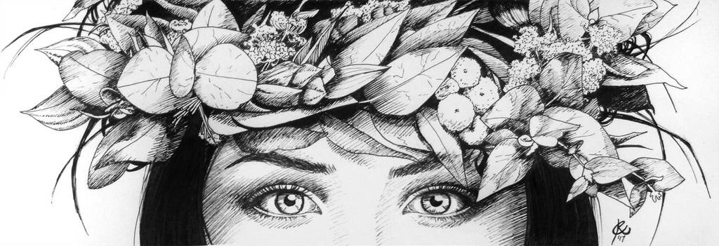 Inktober Crown by Juhani