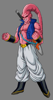 Super Buu - Trunks Absorbed by hsvhrt