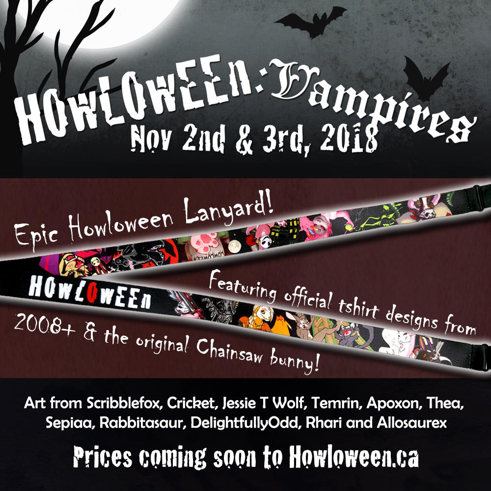 Howl 2018 Lanyards by HowloweenCanada