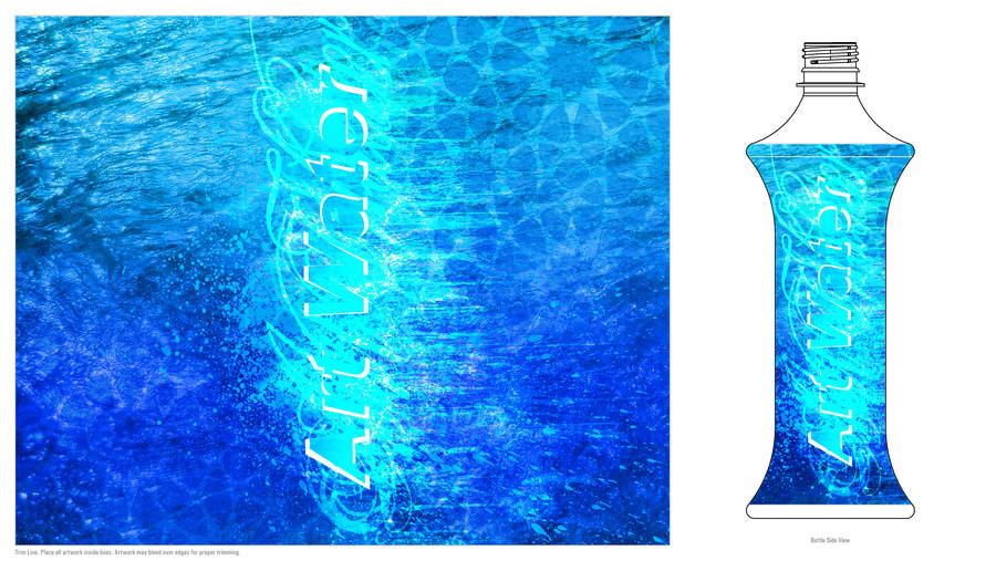 Art Water Label Contest by Teakster
