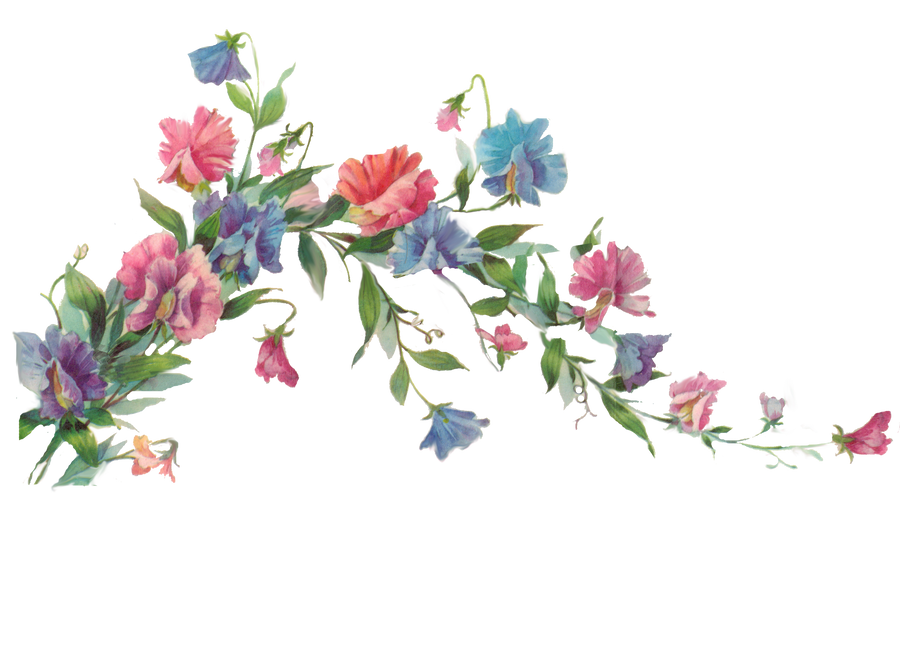 Floral branch element by jinifur