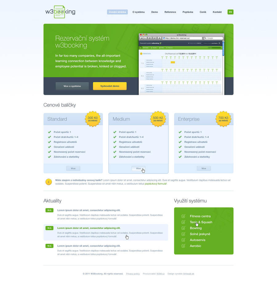 w3booking Reservation System by luqa