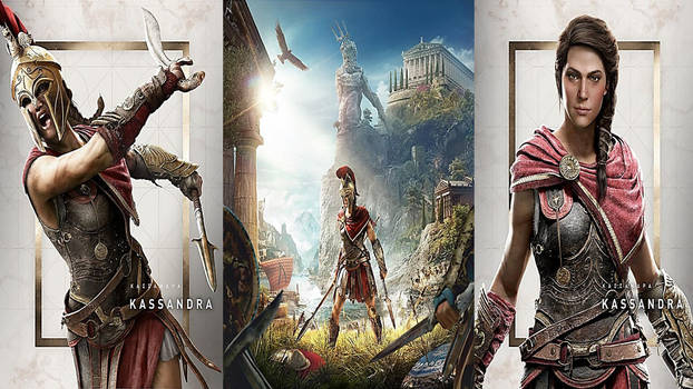 Assassins Creed Odyssey Kassandra Wallpaper By Skiangel On Deviantart