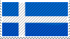 Shetland Flag Stamp by julie090995