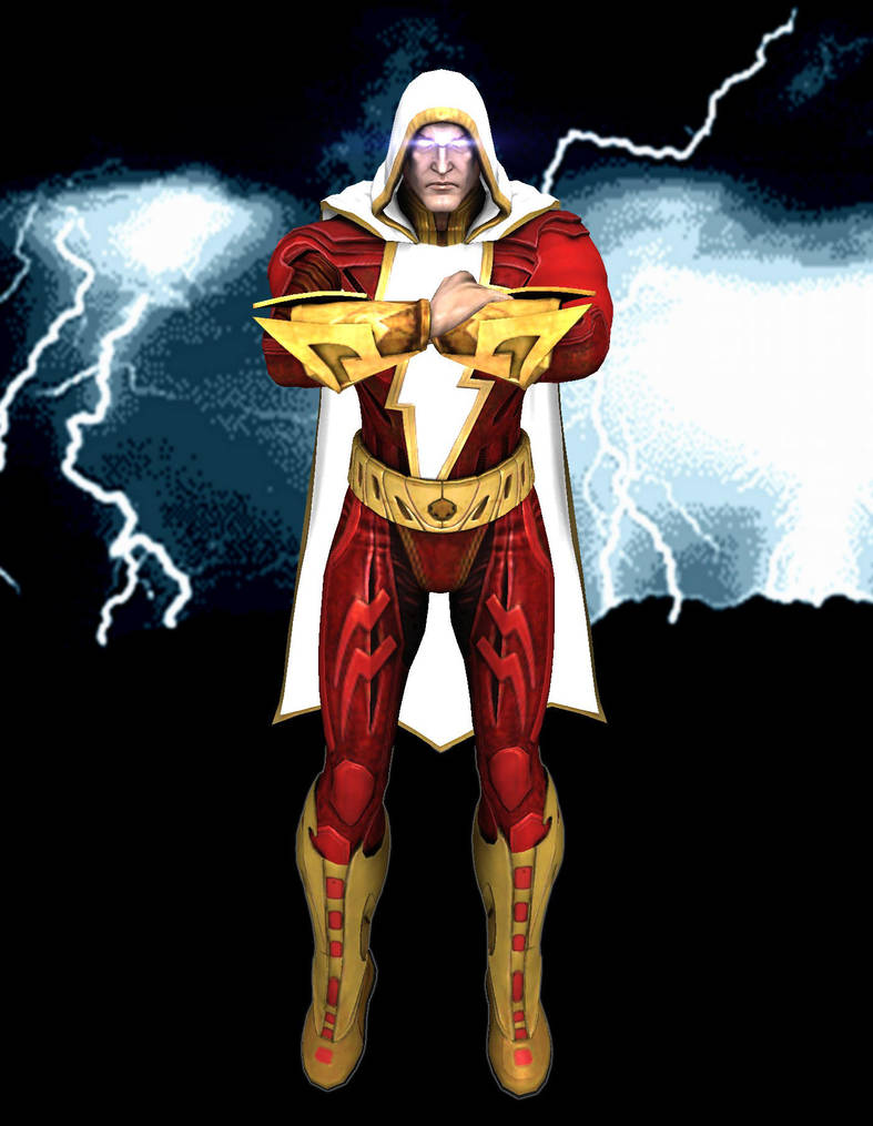 Injustice Gods Among Us Shazam By Corporacion08 On Deviantart