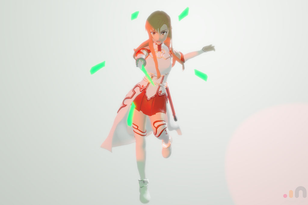 Yuuki Asuna - The Flash - Oculus Medium VR by abysan