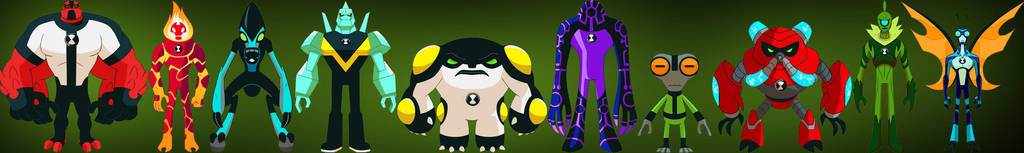 Ben 10 Reboot Aliens by JSH66XX on DeviantArt