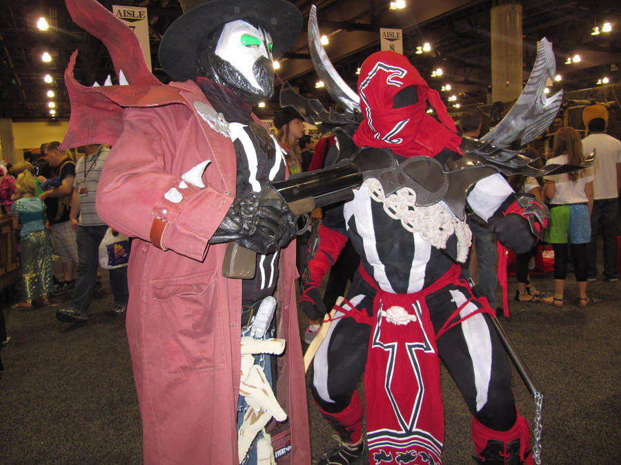 Gunslinger Spawn And Ninja Spawn By Choiceguy On Deviantart