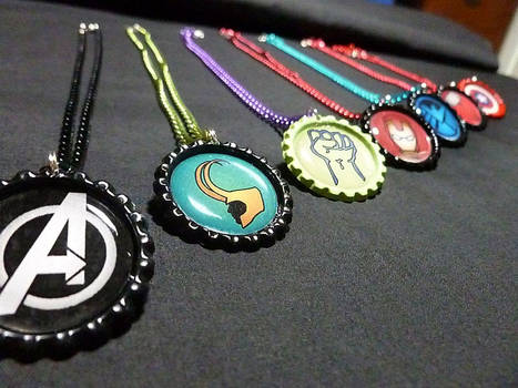 Avengers Deluxe Necklaces by Monostache