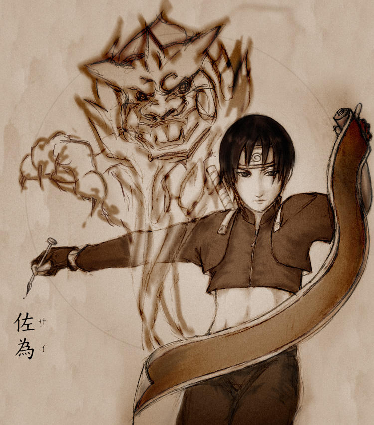 Naruto - Sai by Kagaya