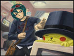 can't forget the hat by animeninjaz