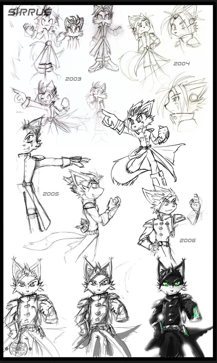 Character Design - Sirrus by chemb0t