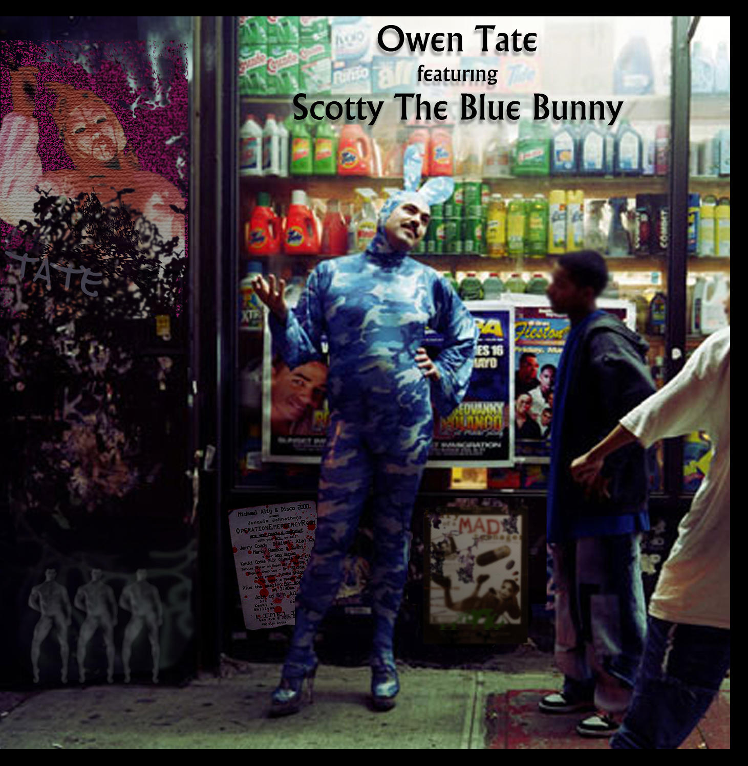 The Blue Bunny and Owen Tate by dickjohnson