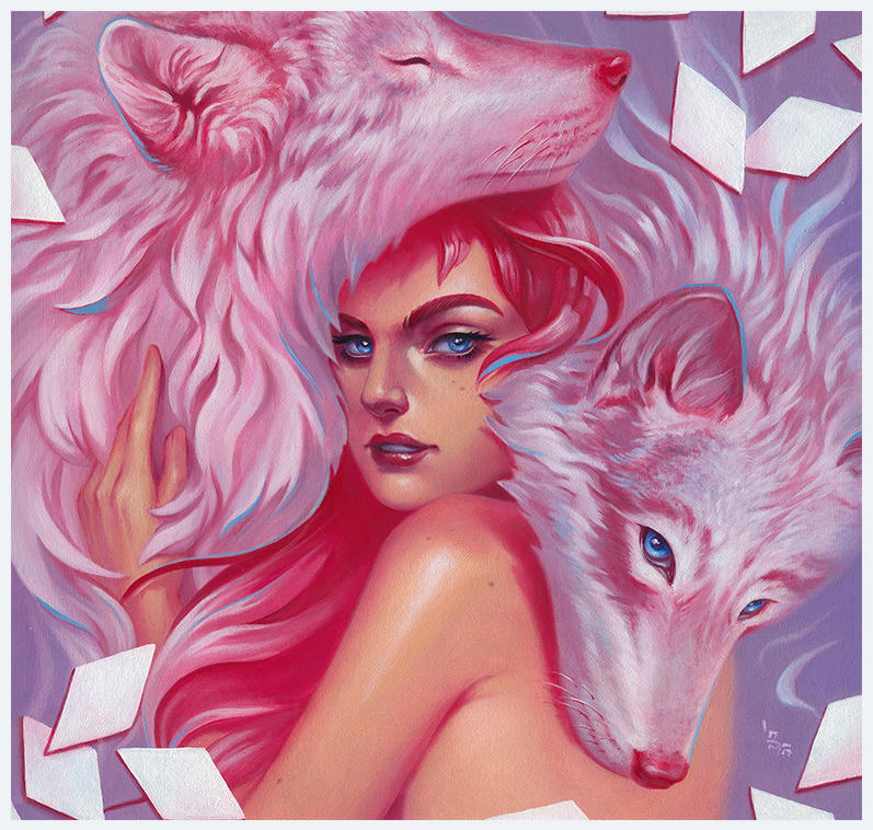 Bond - oil painting by VeraZowa