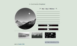 mountains and moon | non-core code f2u by SnowGirl1548