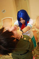 Kaname Chidori: Stupid Sousuke by VandorWolf