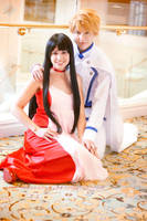 Sailor Moon: Mars and Jadeite by VandorWolf