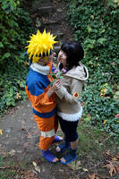 Naruto: Hinata + Naruto by VandorWolf