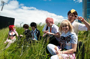 Blue Exorcist: Shiemi and Friends by VandorWolf