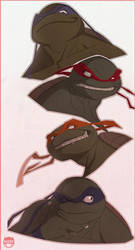 Some you know 9...TMNTurtles by CoranKizerStone
