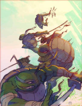 Heroes in a Half Shell by CoranKizerStone