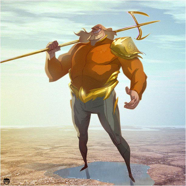 AquaMan by CoranKizerStone