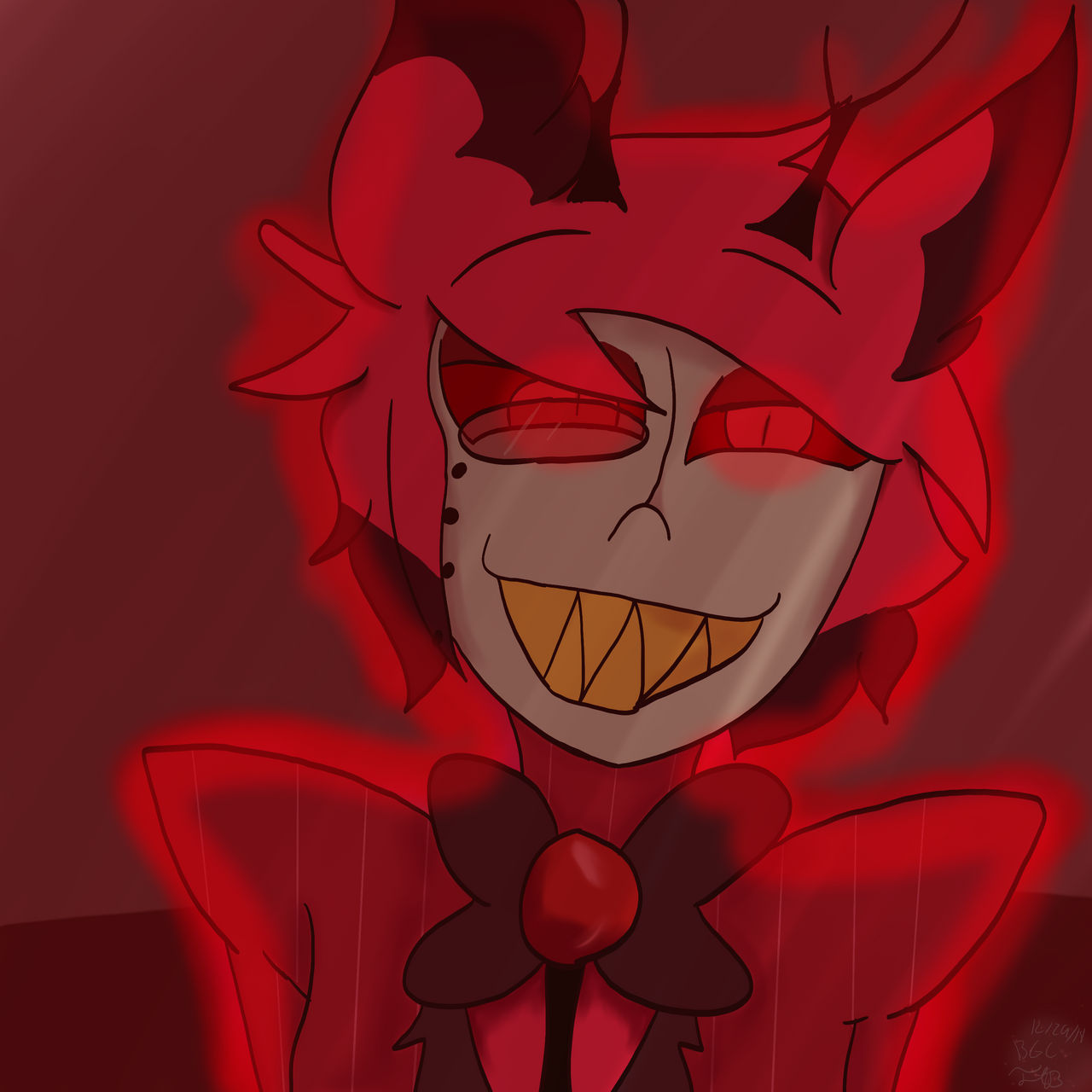 Hazbin hotel insane deer demon by jade and blue on deviantart